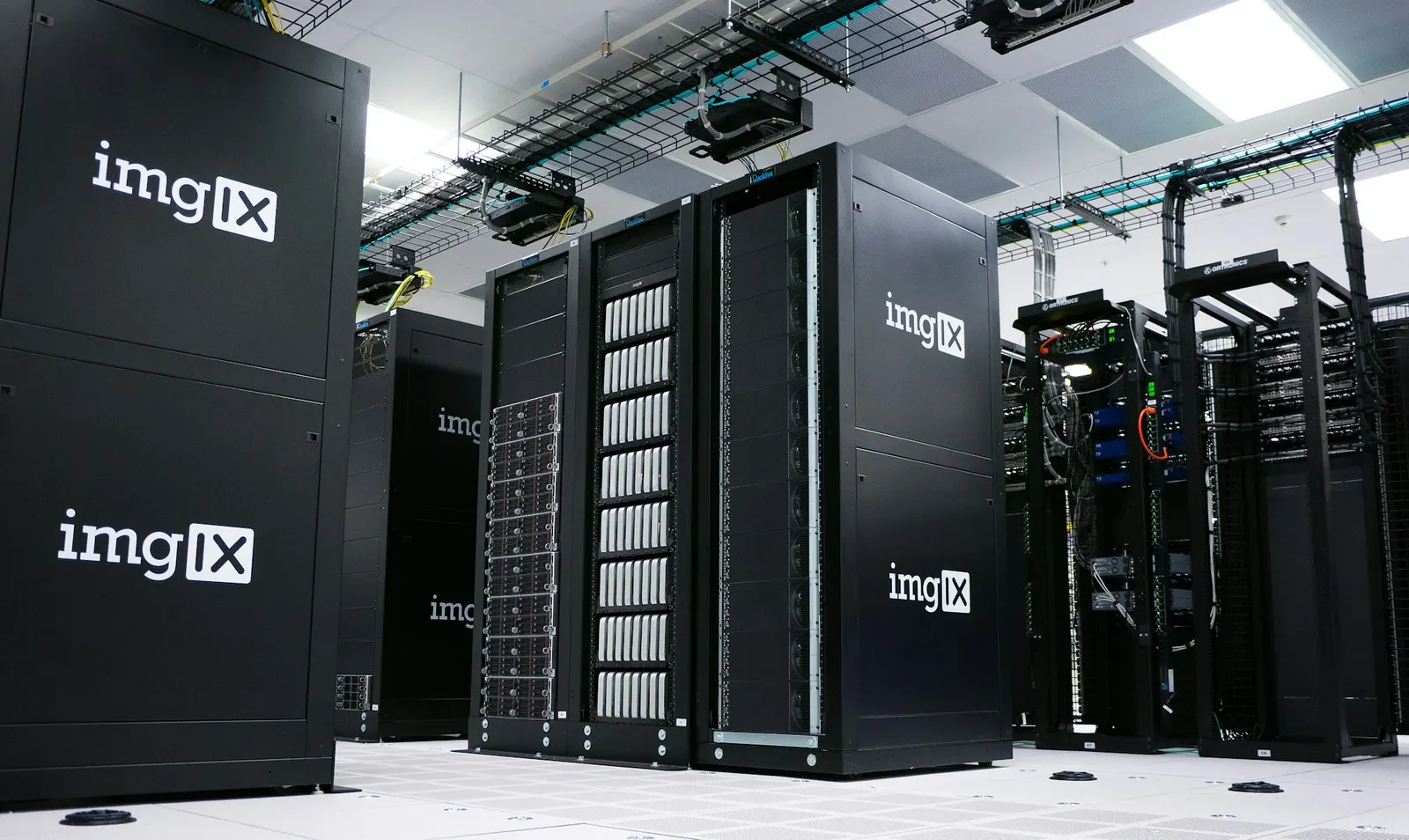 Equipment racks in a data centre